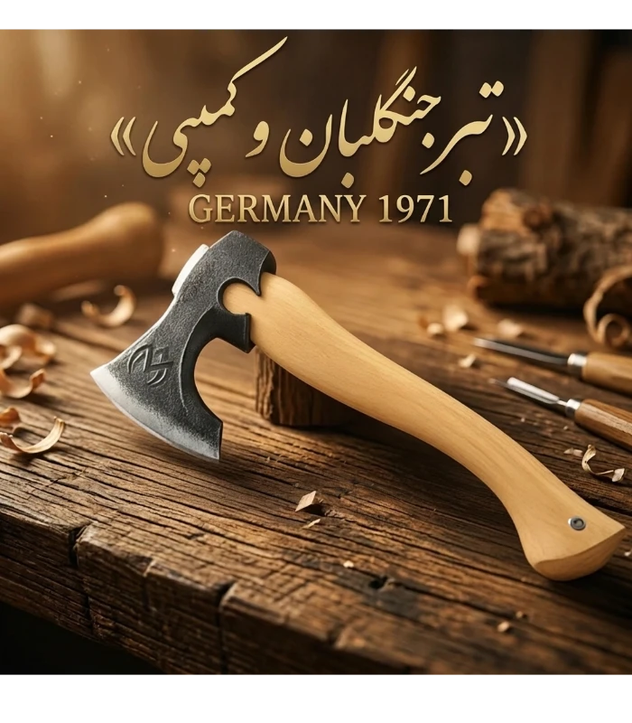 تبر جنگلبان و کمپی GERMANY 1971